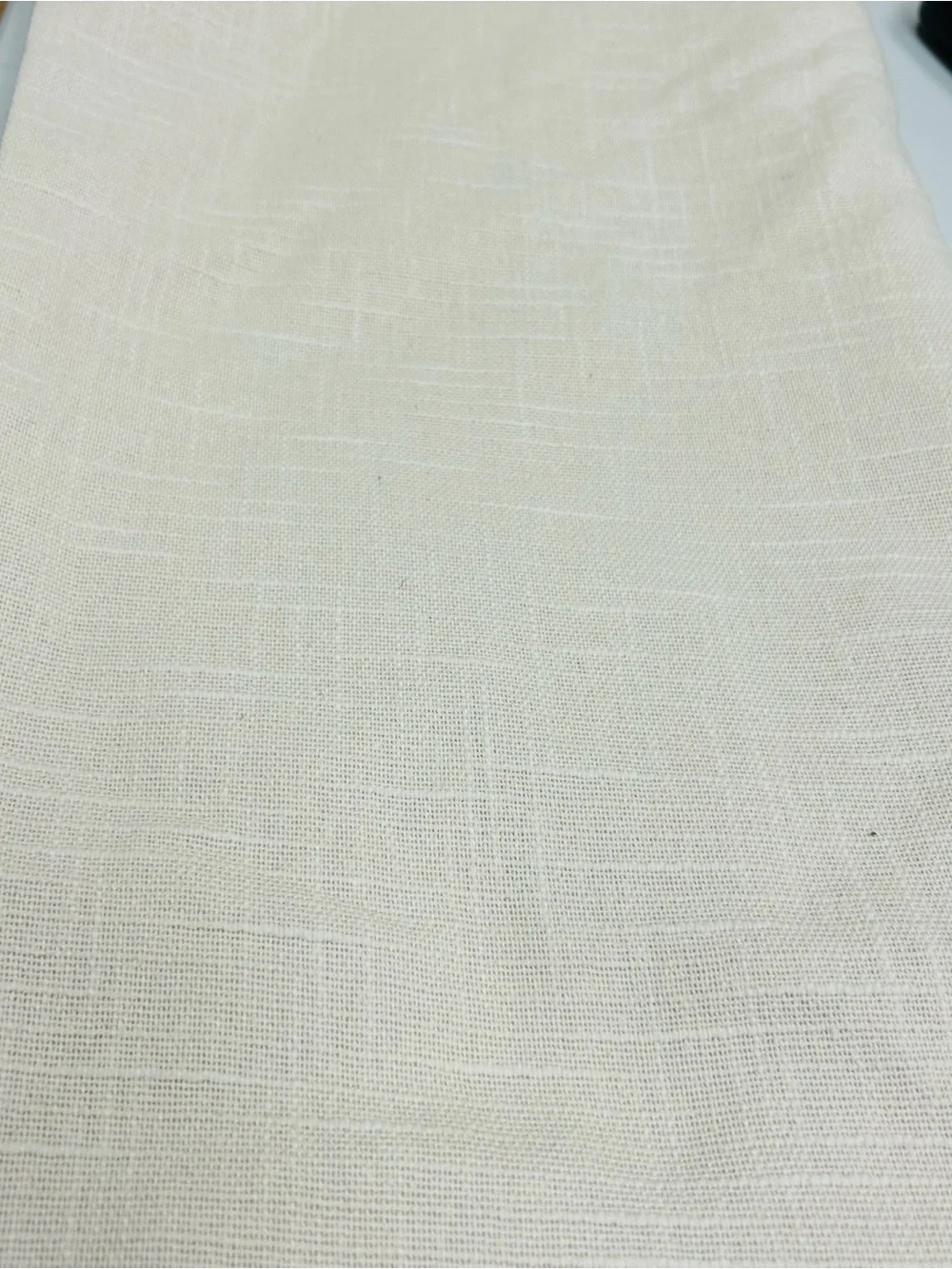 QUINCE Set Of 2 48x96 Cotton Slub Blackout Curtains Natural 0754